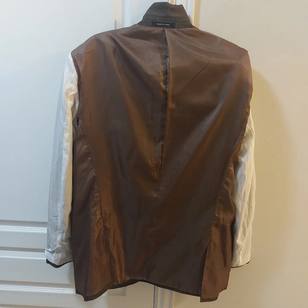 Mario Rossi Men's Brown Blazer Size 46L